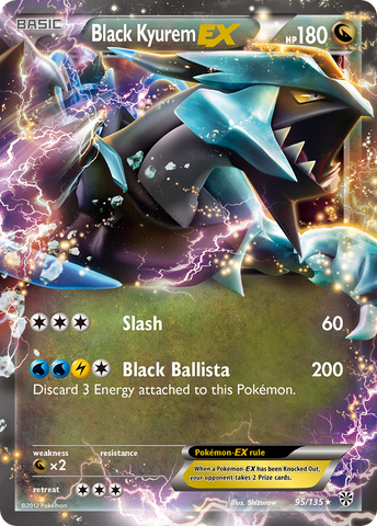 Kyurem Negro-EX (95/135) [Negro y Blanco: Tormenta Plasma]