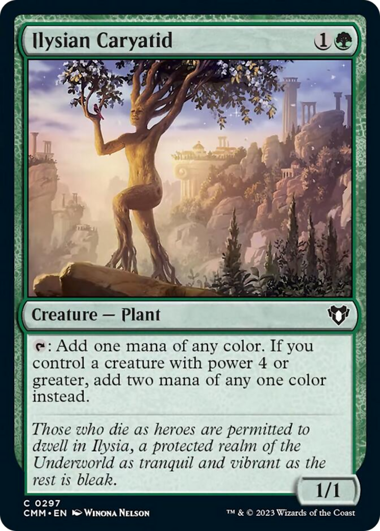 Caryatide d'Ilysia [Commander Masters]