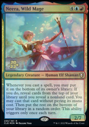 Neera, Mage sauvage [Commander Legends: Battle for Baldur's Gate Prerelease Promos]