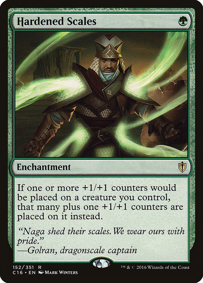 Écailles durcies [Commander 2016]