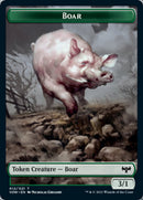 Jeton Sang // Sanglier recto-verso [Innistrad : Chasse de minuit Jetons]