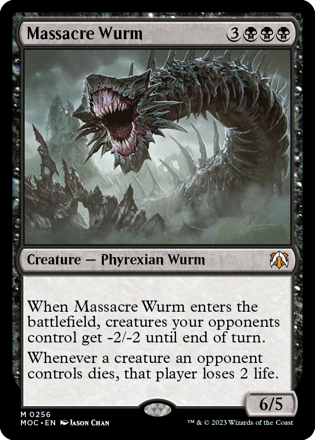 Gusano de la Masacre [Commander: Marcha de las máquinas]