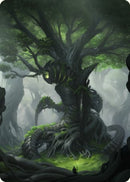Carte d'art Forêt [Série d'illustrations La Guerre des Frères]