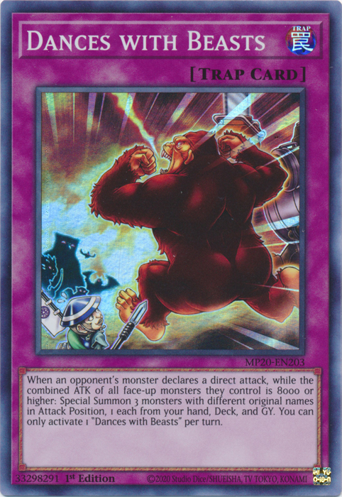 Danse avec les bêtes [MP20-FR203] Super Rare