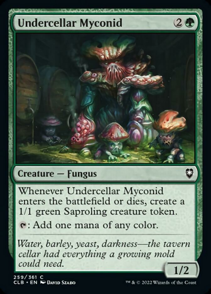 Myconide de la cave [Commander Legends: Battle for Baldur's Gate]