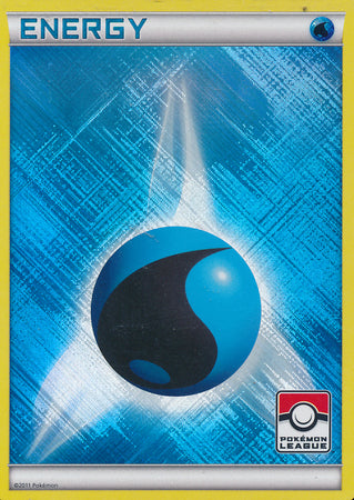 Energía Agua (Promo Liga Pokémon de 2011) [Cartas de Liga y de Campeonato]