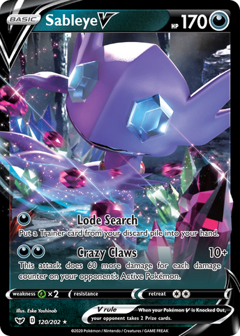 Ténéfix V (120/202) [Épée et Bouclier : Set de Base]