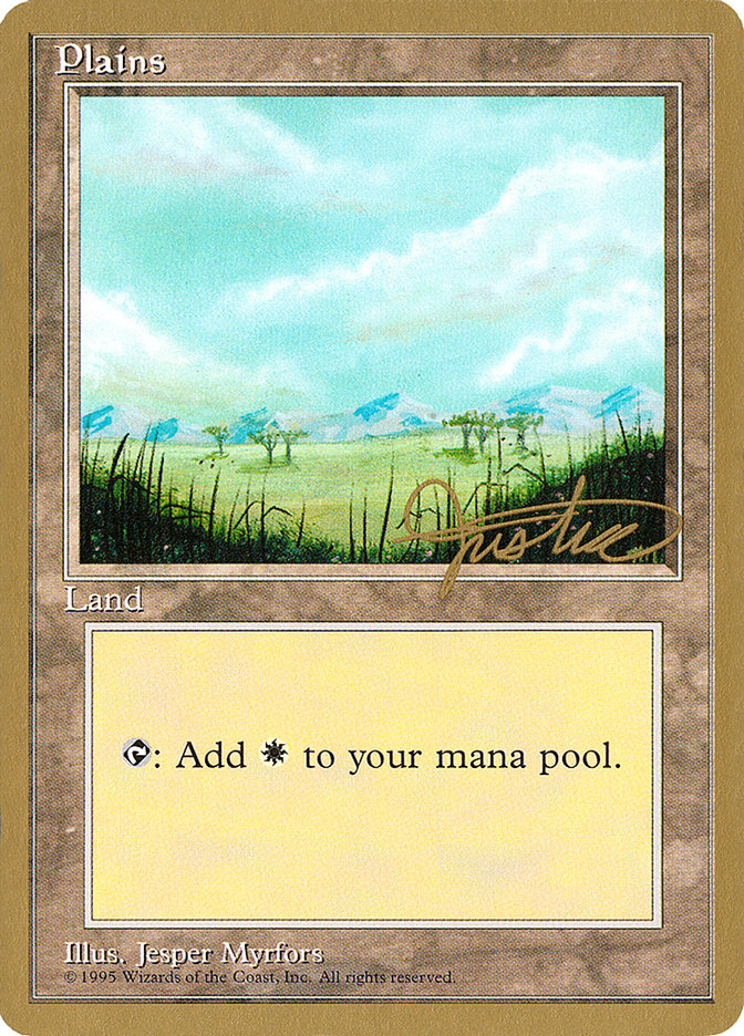 Llanuras (mj365) (Mark Justice) [Pro Tour Collector Set]