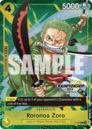 Roronoa Zoro (Finaliste du pack événement CS 2024) [Cartes promotionnelles One Piece]