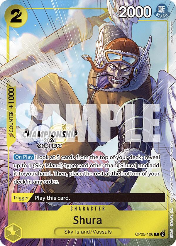 Shura (Pack Célébration CS 2024) [Cartes promotionnelles One Piece]
