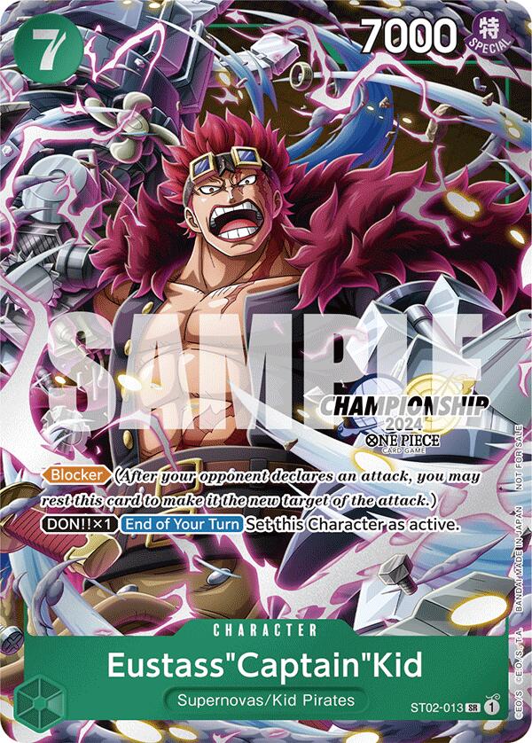 Eustass "Captain" Kid (CS 2024 Celebration Pack) [Cartas Promocionales de One Piece]
