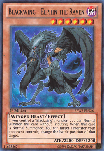 Aile Noire - Elphin le Corbeau [BPW2-FR026] Super Rare