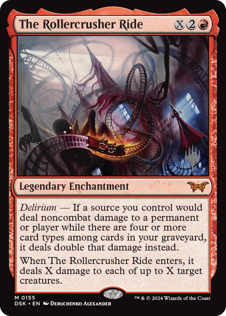 Le manège Rollercrusher (0155) (Pack Promo) [Duskmourn: Promos La Maison de l'Horreur]