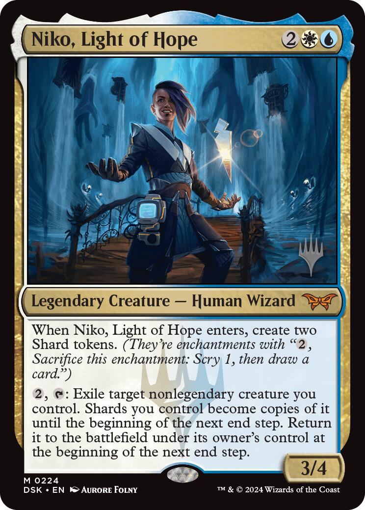 Niko, lumière d'espoir (Pack promo) [Duskmourn : promos de la Demeure de l'horreur]