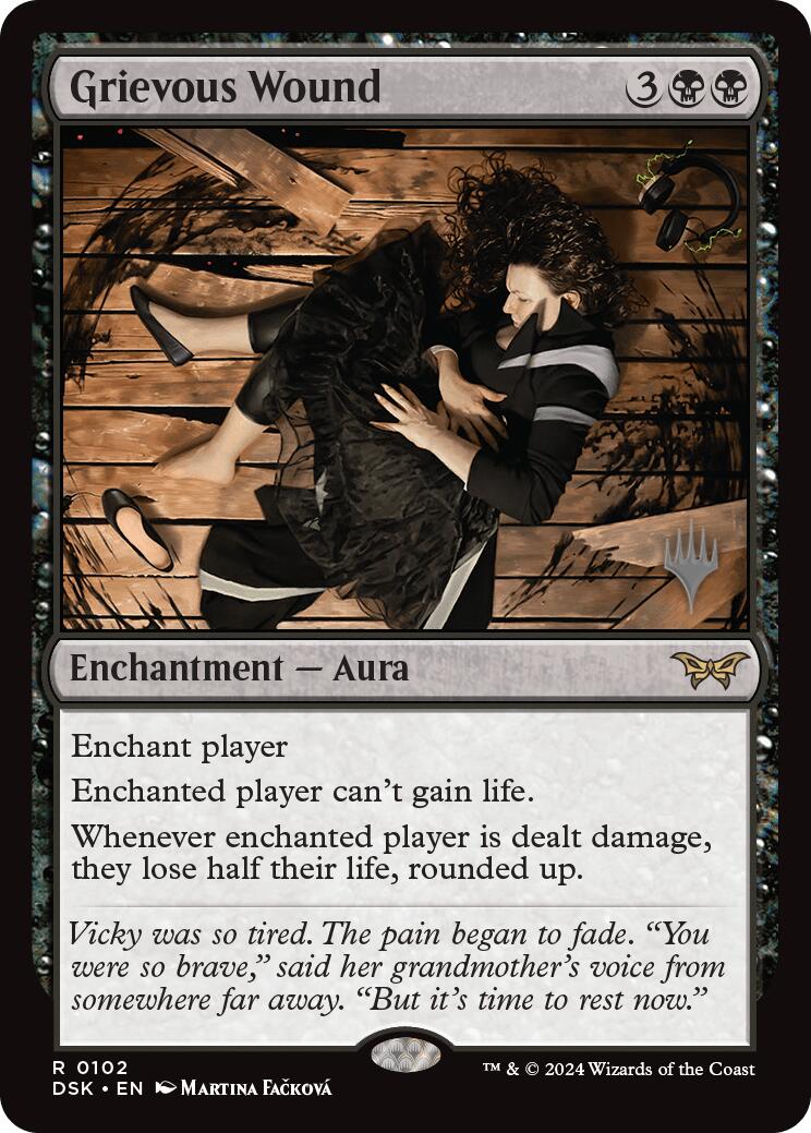 Blessure grave (Pack promo) [Duskmourn: Promos La maison de l'horreur]
