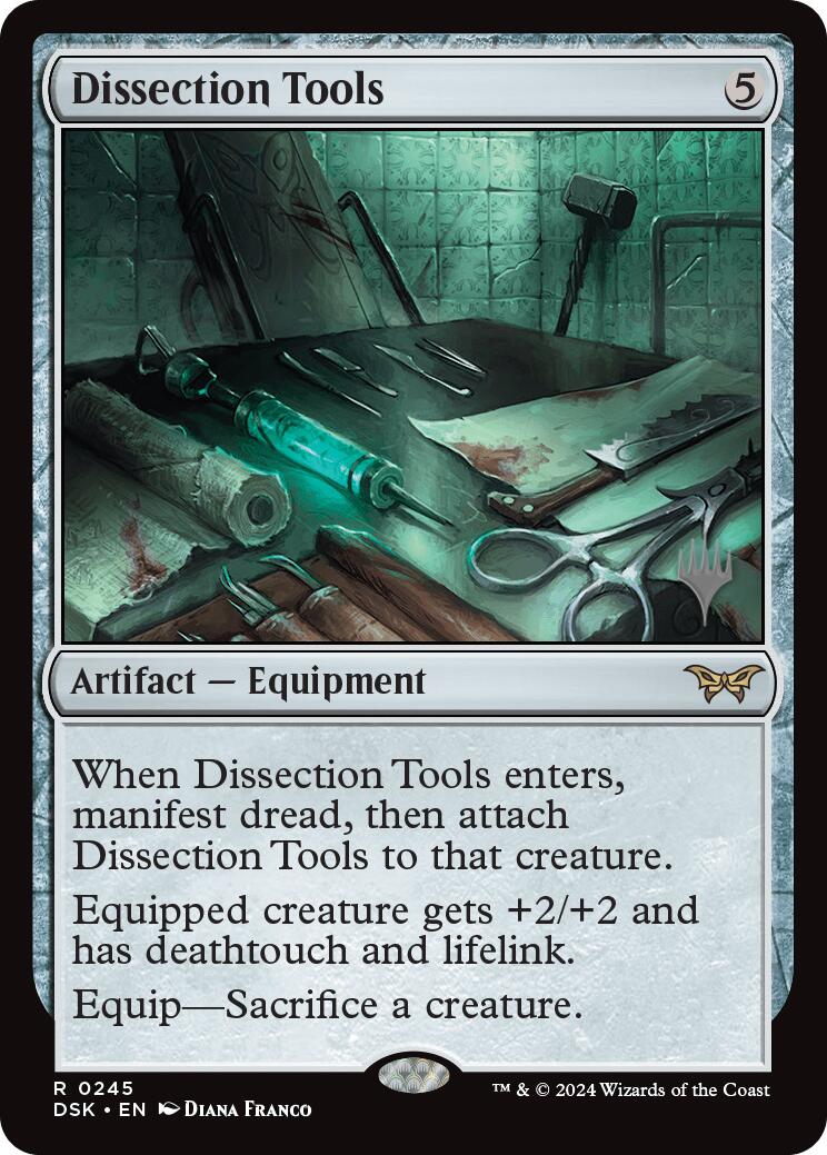Outils de dissection (Pack promo) [Duskmourn : Promos Maison de l'Horreur]