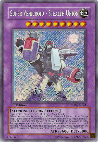 Super Vehicroid - Union furtive [GLAS-FR041] Secret Rare