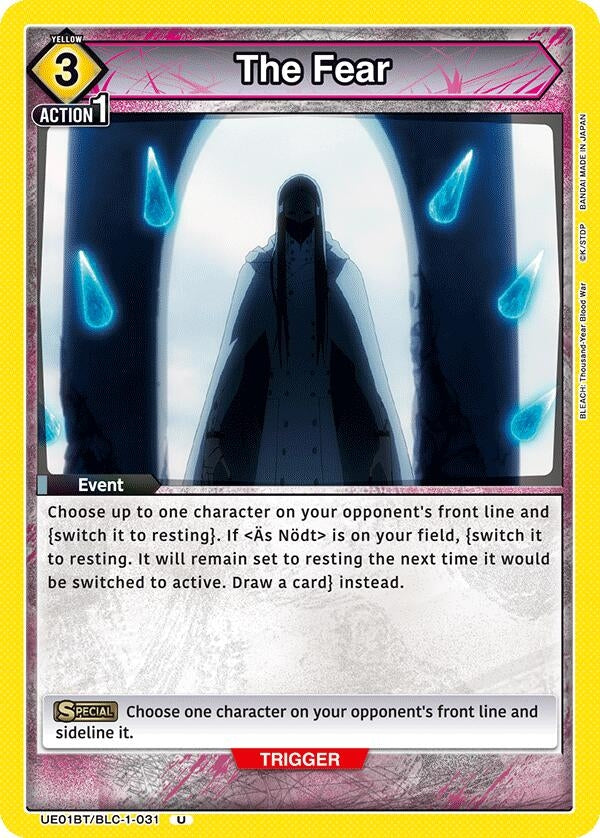 Image for The Fear (UE01BT/BLC-1-031) (UE01BT) - Union Arena