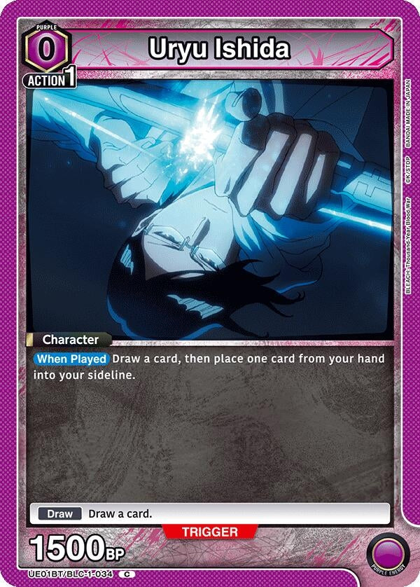 Image for Uryu Ishida (UE01BT/BLC-1-034) (UE01BT) - Union Arena