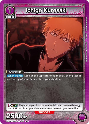 Image for Ichigo Kurosaki (040) (UE01BT/BLC-1-040) (UE01BT) - Union Arena