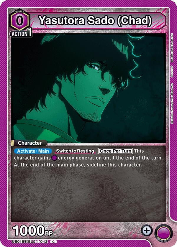 Image for Yasutora Sado (Chad) (UE01BT/BLC-1-042) (UE01BT) - Union Arena
