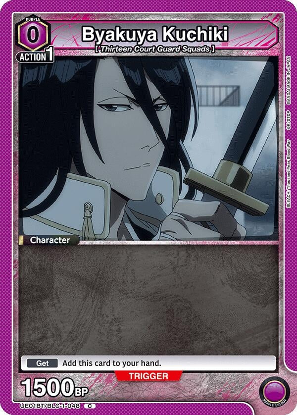 Image for Byakuya Kuchiki (048) (UE01BT/BLC-1-048) (UE01BT) - Union Arena