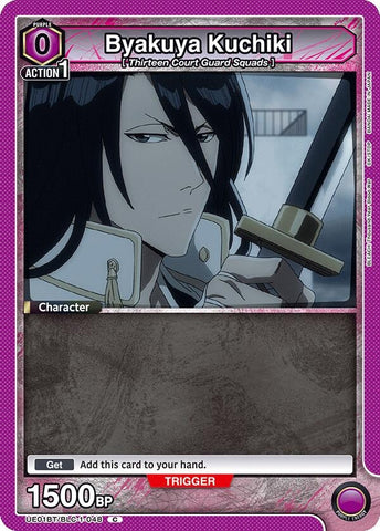 Image for Byakuya Kuchiki (048) (UE01BT/BLC-1-048) (UE01BT) - Union Arena