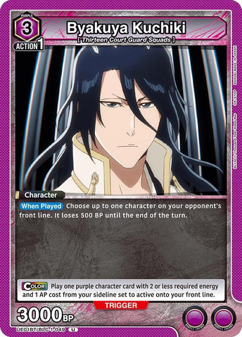 Image for Byakuya Kuchiki (049) (UE01BT/BLC-1-049) (UE01BT) - Union Arena