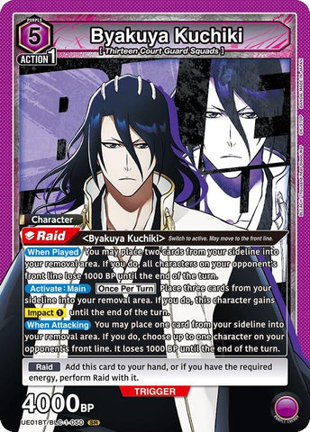 Image for Byakuya Kuchiki (050) (UE01BT/BLC-1-050) (UE01BT) - Union Arena