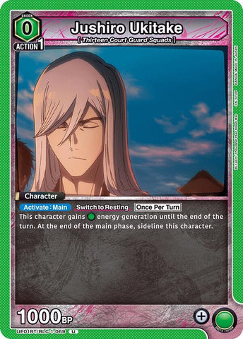 Image for Jushiro Ukitake (UE01BT/BLC-1-069) (UE01BT) - Union Arena