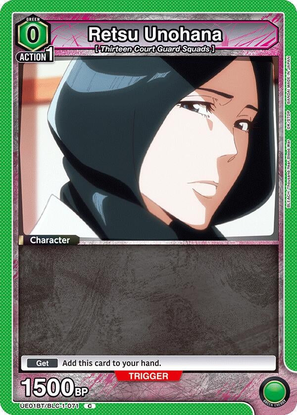 Image for Retsu Unohana (071) (UE01BT/BLC-1-071) (UE01BT) - Union Arena