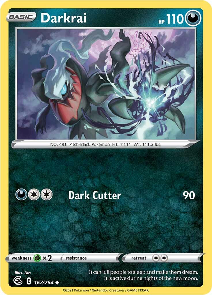 Darkrai (167/264) [Espada y Escudo: Golpe Fusión]