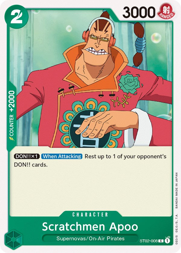 Scratchmen Apoo [Mazo de Inicio: La Peor Generación]