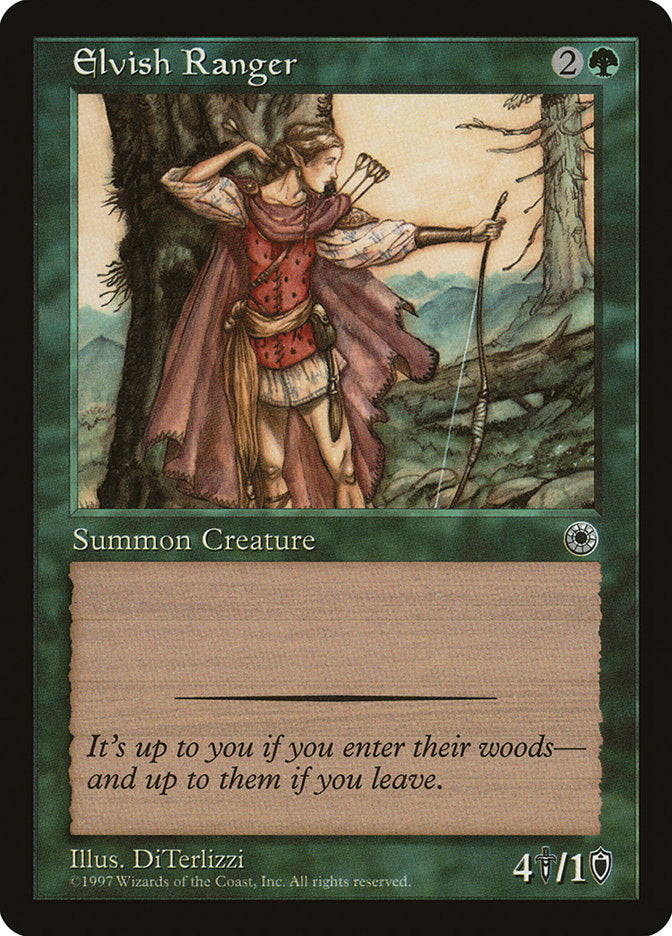 Ranger elfe [Portail]