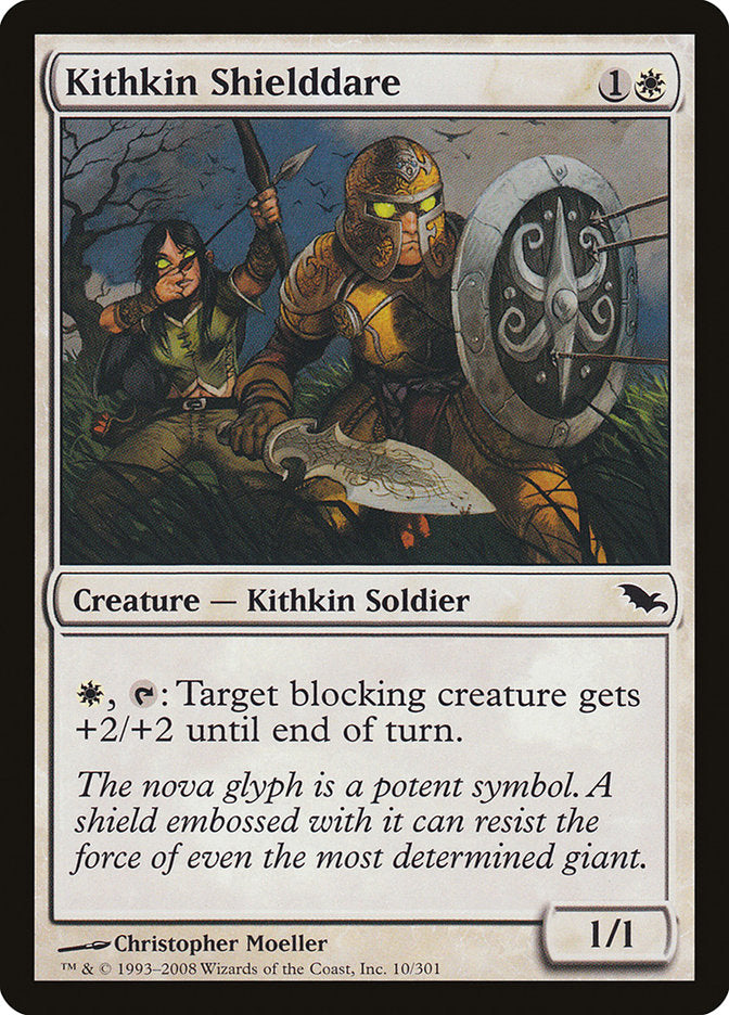 Héraut de boucliers kithkin [Lorwyn-Ombrelande]