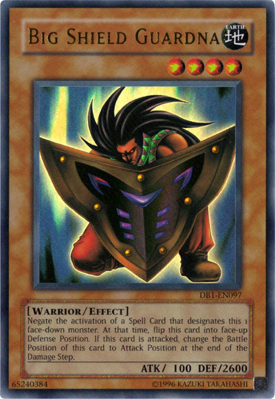Escudo Guardián Grande [DB1-EN097] Ultra Rara