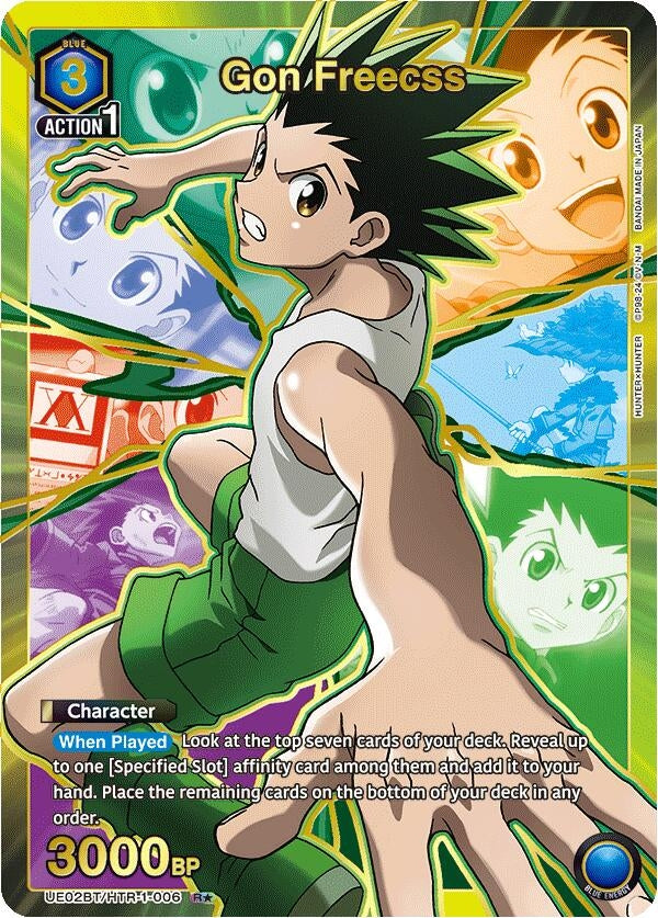 Image for Gon Freecss (006) (R*) (UE02BT/HTR-1-006) (UE02BT) - Union Arena