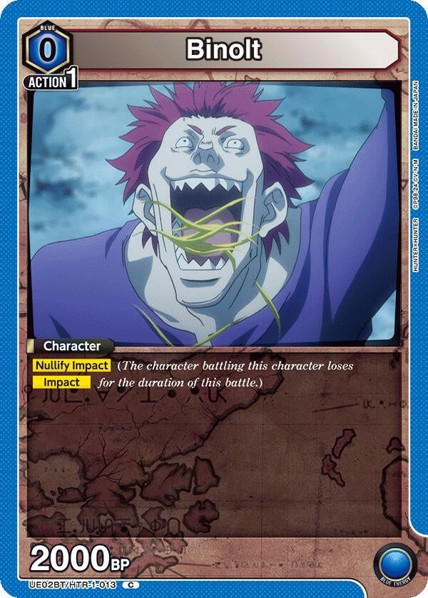 Image for Binolt (UE02BT/HTR-1-013) (UE02BT) - Union Arena