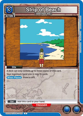 Image for Strip of Beach (UE02BT/HTR-1-026) (UE02BT) - Union Arena