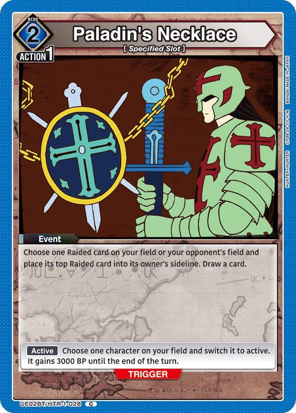 Image for Paladin's Necklace (UE02BT/HTR-1-028) (UE02BT) - Union Arena