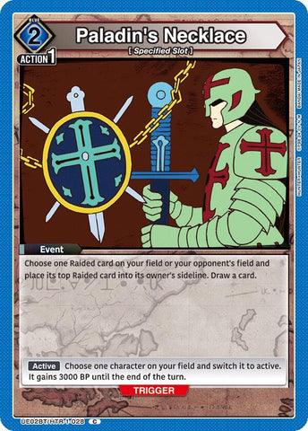 Image for Paladin's Necklace (UE02BT/HTR-1-028) (UE02BT) - Union Arena