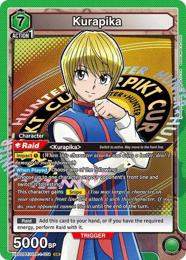 Image for Kurapika (074) (UE02BT/HTR-1-074) (UE02BT) - Union Arena