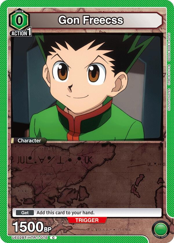 Image for Gon Freecss (075) (UE02BT/HTR-1-075) (UE02BT) - Union Arena