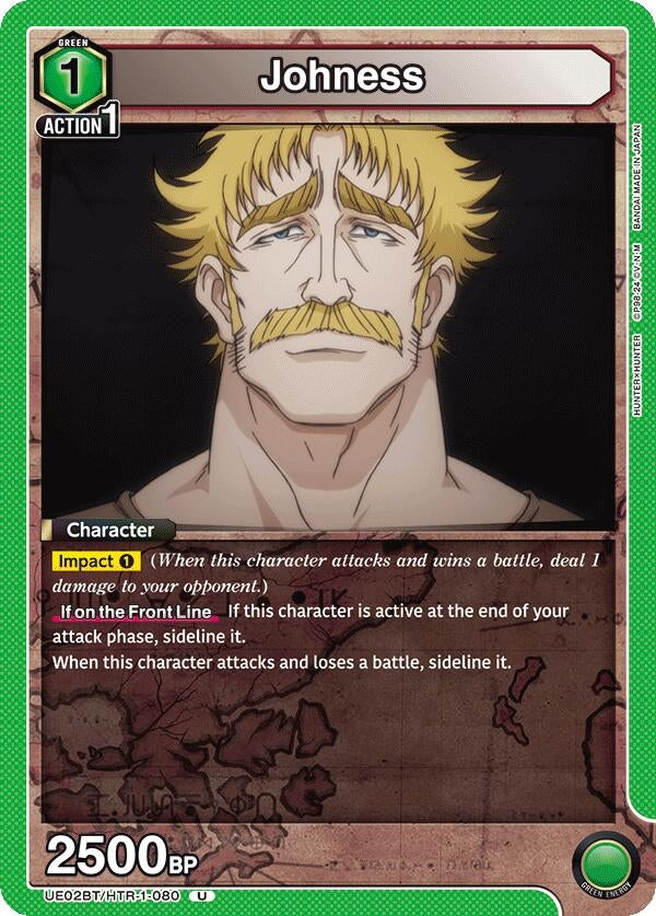 Image for Johness (UE02BT/HTR-1-080) (UE02BT) - Union Arena