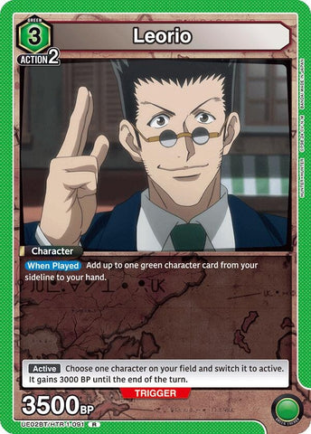 Image for Leorio (091) (UE02BT/HTR-1-091) (UE02BT) - Union Arena