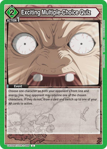 Exciting Multiple-Choice Quiz - UE02BT: HUNTER X HUNTER (UE02BT)