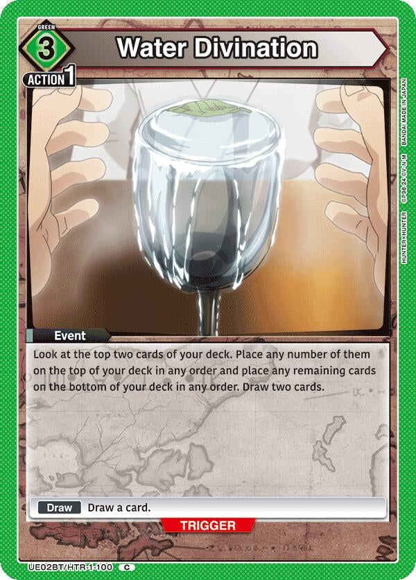 Image for Water Divination (UE02BT/HTR-1-100) (UE02BT) - Union Arena