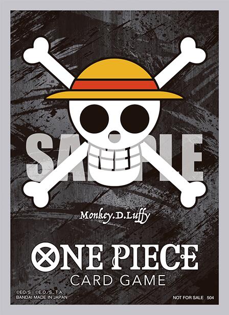 One Piece Card Game Official Sleeves - Premium Monkey.D.Luffy (10-Pack)