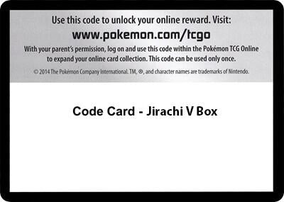 Image for Code Card - Jirachi V Box (MCAP) - Pokemon