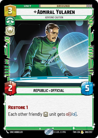 Amiral Yularen (092/257) (092/257) [Le Crépuscule de la République]